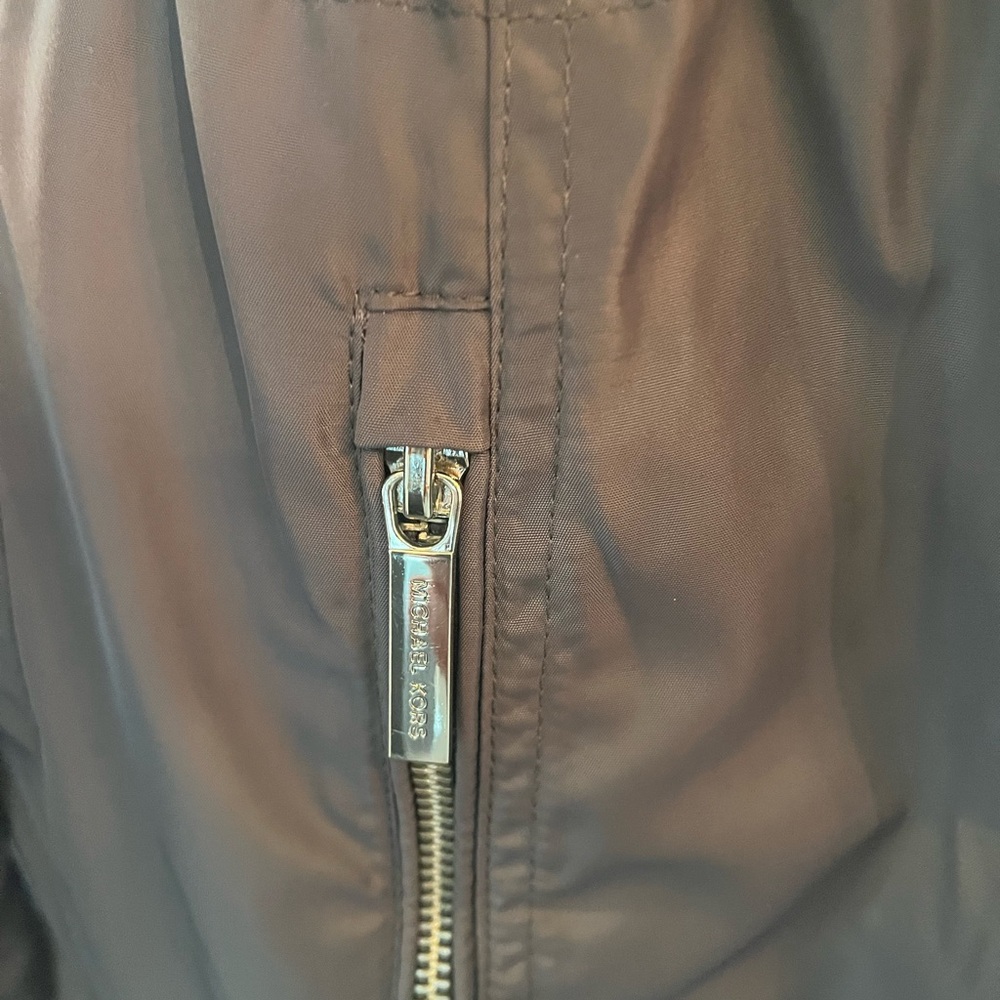 Michael Kors Gray Rain Coat - image 7